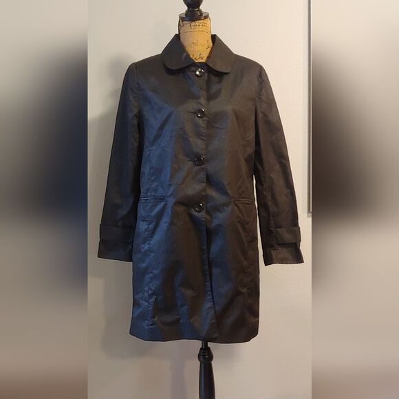 J. Richards International Long Wool Raincoat Sz 12 - Picture 15 of 15